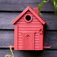 Wildlife Garden fuglehus/foderautomat - rød jord